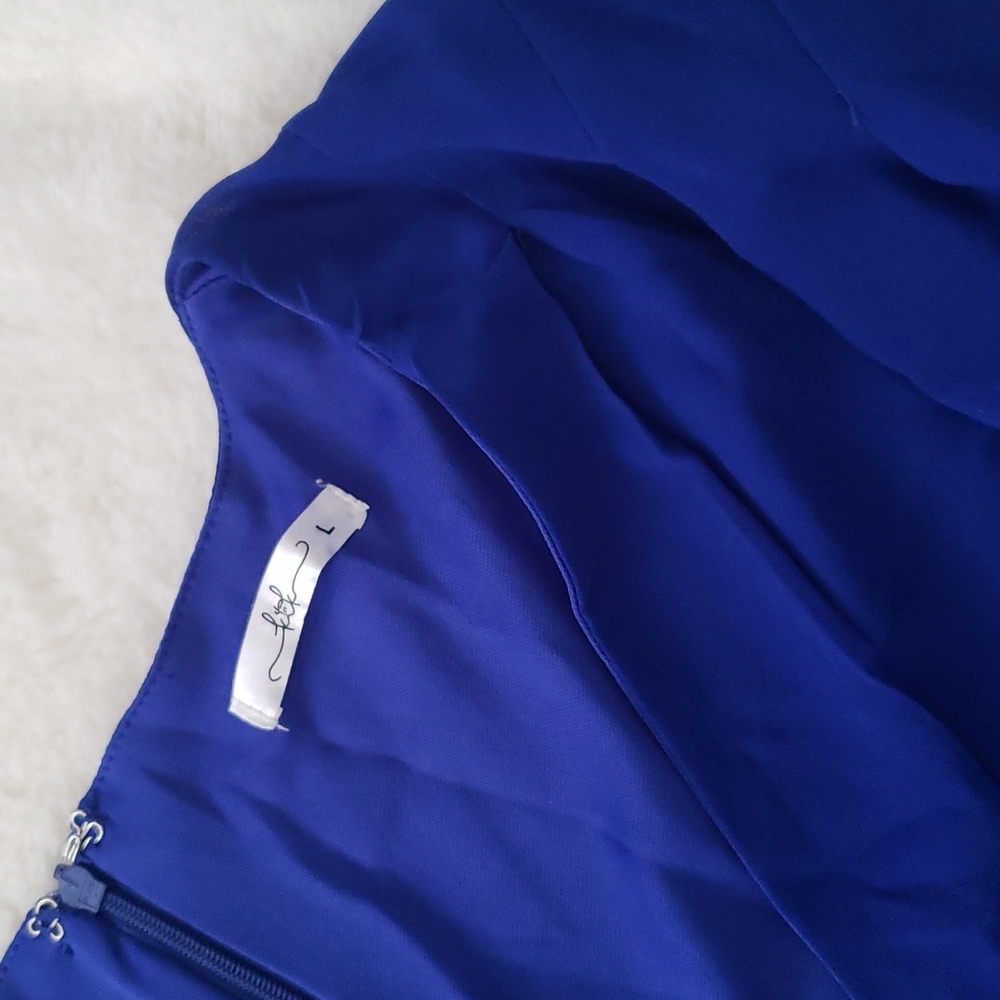 Royal blue romper - Picture 3 of 4